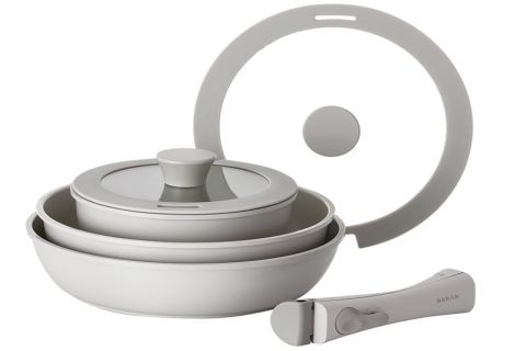 Bộ nồi Ceramic tay cầm rời PoongNyun BNCPT-SET