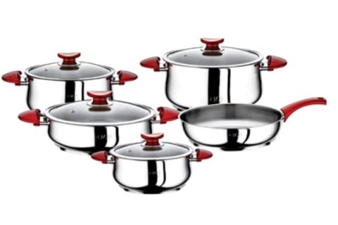 Bộ nồi chảo Egg Pan Set inox 5 món O.M.S 1025