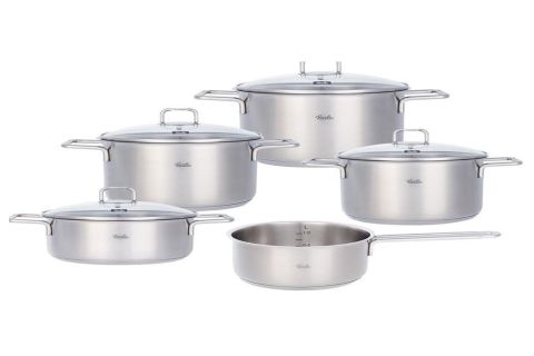 Bộ nồi inox cao cấp Fissler Hamburg 5 món