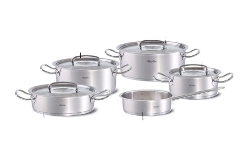 Bộ nồi inox cao cấp Fissler Original Pro 5 món (nắp inox)