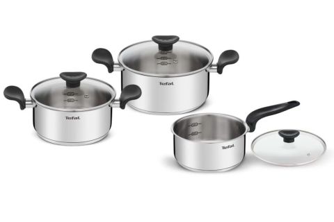 Bộ nồi inox Tefal Primary 16/20/24cm (E3086S74)