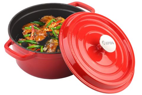 Nồi gang đúc 24cm Rapido RK24-RD