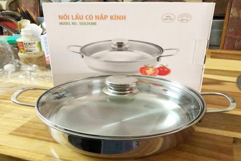 Nồi lẩu inox Elmich 5552KMB 26cm