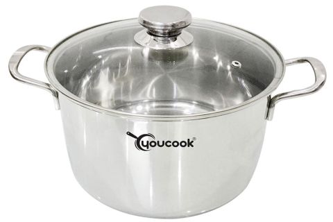 Nồi luộc gà inox 3 đáy Youcook YCP26-3LH - 26cm