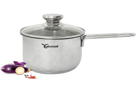 Quánh inox 3 đáy thân bầu Youcook YCS16-3L