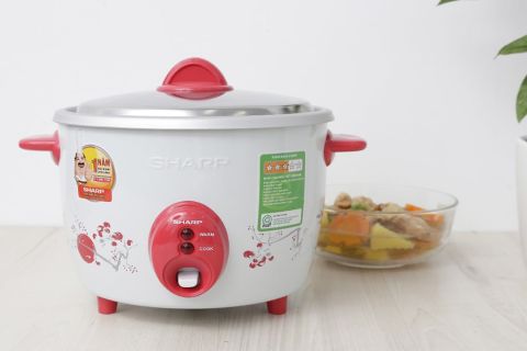 Nồi cơm điện Sharp 1.5 lít KSH-D15V (Màu giao ngẫu nhiên)