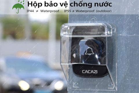 Hộp chống nước, va đập cho nút chuông cửa HMTM-FSG