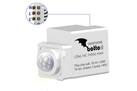 Công tắc cảm biến chuyển động hồng ngoại (hạt tròn) BATTO BTX-2C-PIRV1