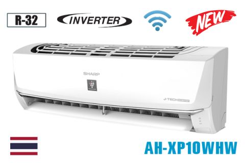 Điều hòa Sharp 1 chiều inverter 9000BTU AH-XP10WHW