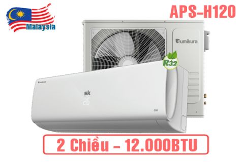 Điều hòa Sumikura 12000BTU 2 chiều APS-H120