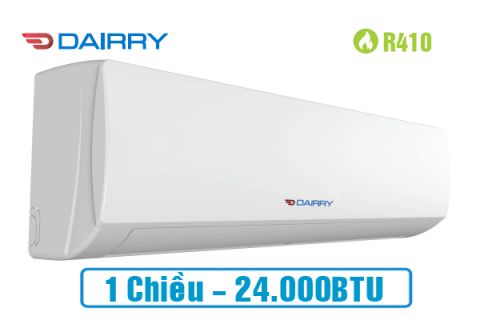 Điều hòa Dairry 24000BTU 1 chiều DR24-KC