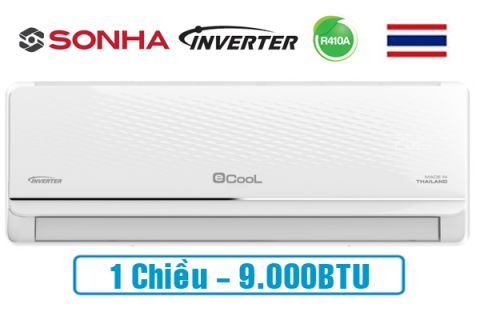 Điều hòa Ecool inverter 9000BTU 1 chiều ECL-1I09FL