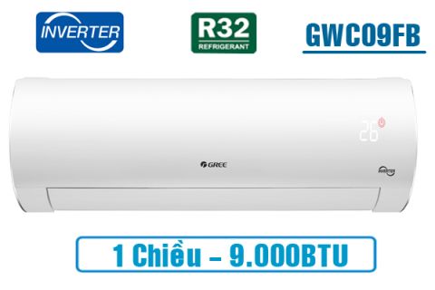 Điều hòa Gree 9000BTU inverter 1 chiều GWC09FB-K6D9A1W