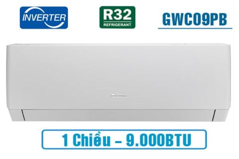 Điều hòa Gree 9000BTU 1 chiều inverter GWC09PB-K3D0P4