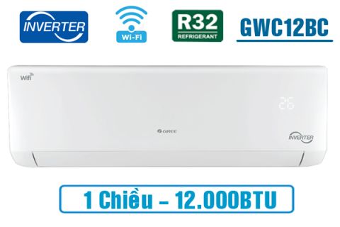 Điều hòa Gree inverter 1 chiều 12000BTU GWC12BC-K6DNA1B