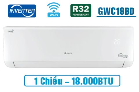 Điều hòa Gree inverter 1 chiều 18000BTU GWC18BD-K6DNA1B