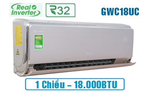 Điều hòa 1 chiều Gree inverter 18000BTU GWC18UC-S6D9A4A