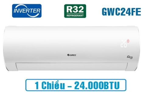 Điều hòa Gree 24000BTU inverter 1 chiều GWC24FE-K6D0A1W