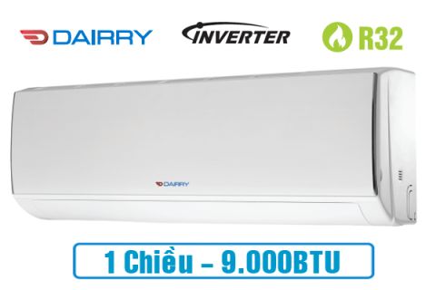 Điều hòa Dairry inverter 9000BTU 1 chiều i-DR09KC