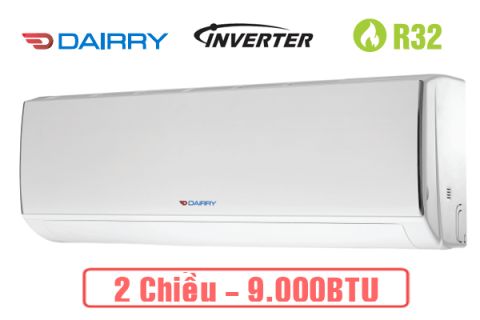 Điều hòa Dairry 2 chiều 9000BTU inverter i-DR09KH