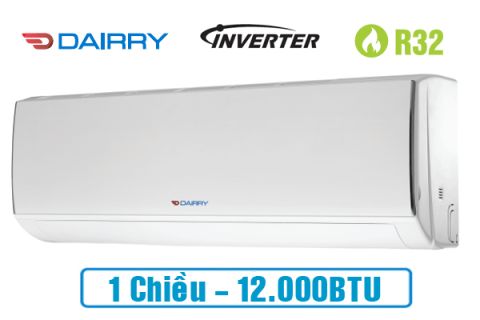 Điều hòa Dairry inverter 12000BTU 1 chiều i-DR12KC