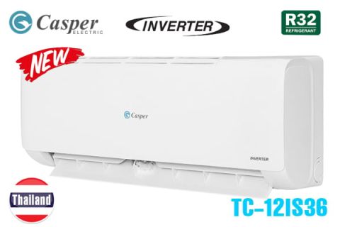 Điều hòa Casper Inverter 1 chiều 12000 BTU TC-12IS36