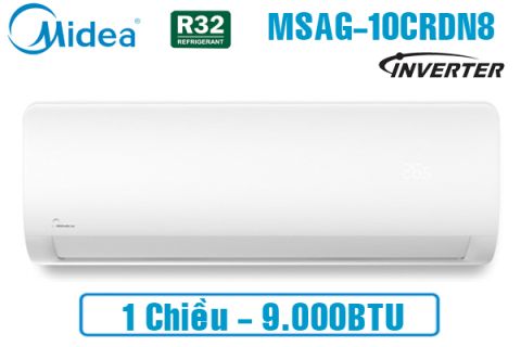 Điều hòa Midea inverter 9000BTU 1 chiều MSAGII-10CRDN8