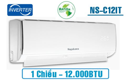 Điều hòa Nagakawa inverter 1 chiều 12000BTU NS-C12IT