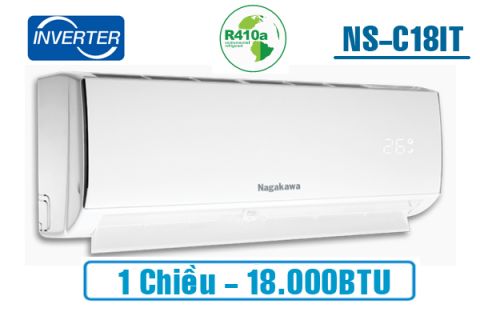 Điều hòa Nagakawa inverter 1 chiều 18000BTU NS-C18IT