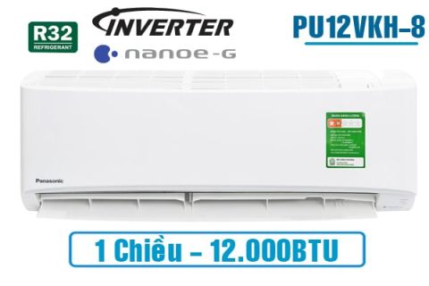 Điều hòa Panasonic 1 chiều 12000BTU inverter RU12AKH-8