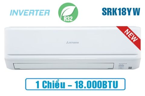 Điều hòa Mitsubishi Heavy inverter 18000BTU 1 chiều SRK/SRC18YW-W5