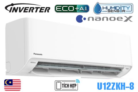 Điều hòa Panasonic 12000BTU 1 chiều inverter U12ZKH-8