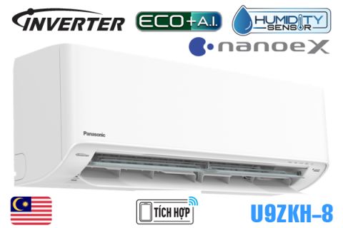 Điều hòa Panasonic 9000BTU 1 chiều inverter U9ZKH-8