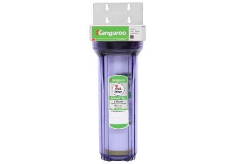 Thiết bị lọc nước RO 1 lõi lọc thô 10 inch Kangaroo KG02G3