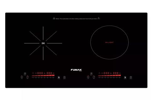 Bếp từ hồng ngoại đôi Fumak FM-CF2000