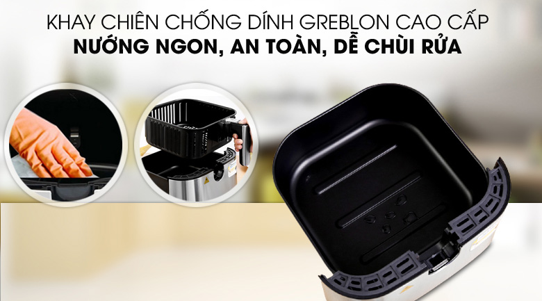 Các phụ kiện được phủ lớp chống dính an toàn