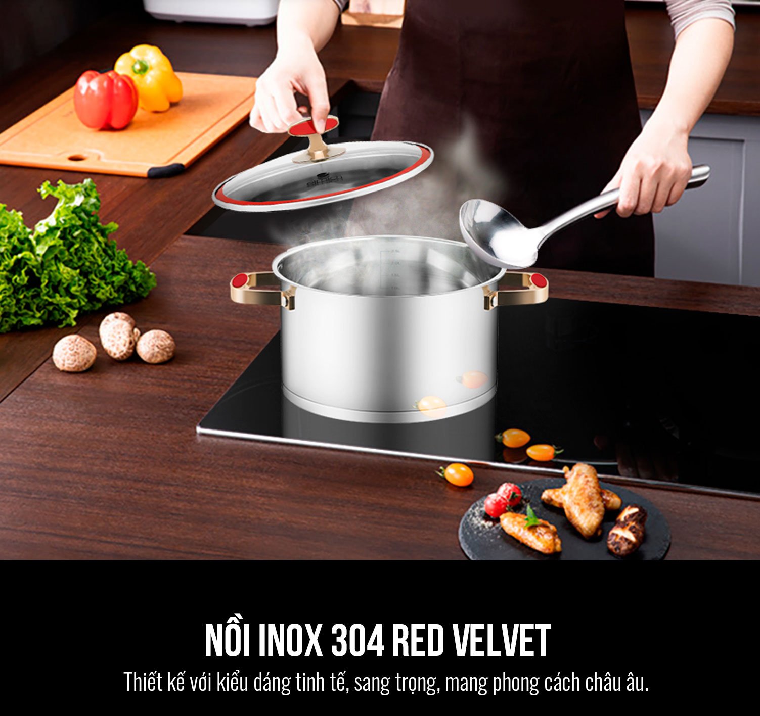 Bộ nồi inox 304