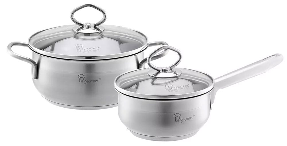 Bộ nồi inox Lagourmet Classic Mini Set 017987