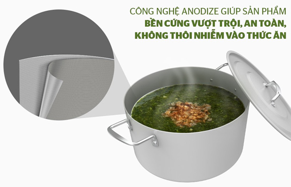 Nồi Anod Sunhouse SHG2724SA