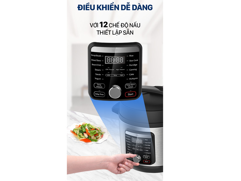 Bảng điều khiển dễ thao tác