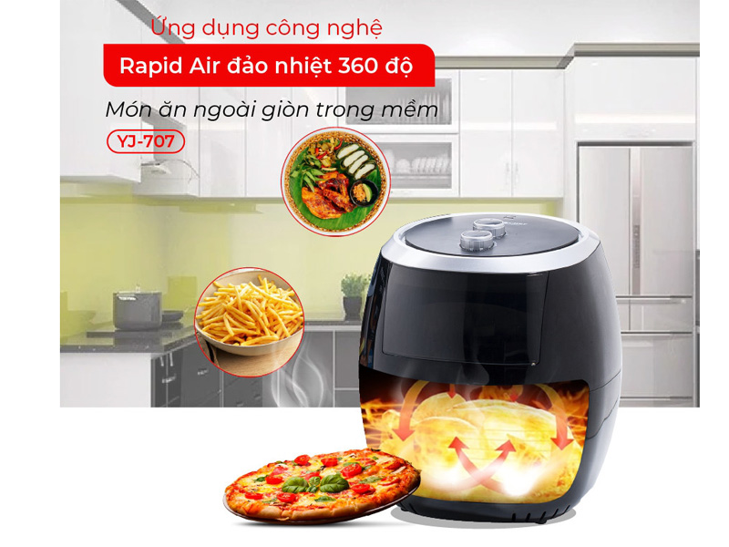 Công nghệ chiên giảm 80% lượng dầu mỡ thừa