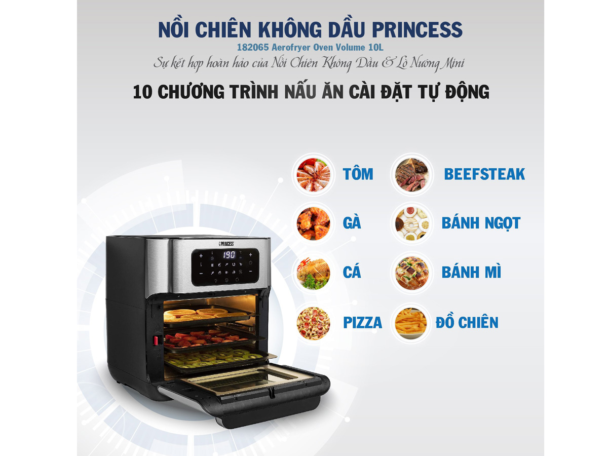 10 chế độ nấu tự động