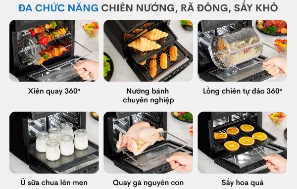 Nồi chiên không dầu FujiE AF12D