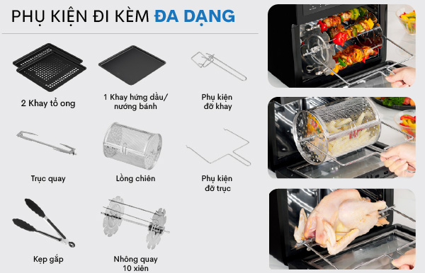 Nồi chiên không dầu FujiE AF12D