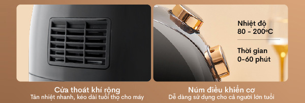 Nồi chiên không dầu FujiE AF4