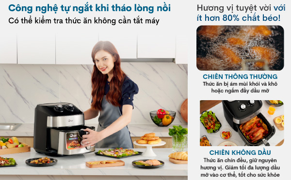 Nồi chiên không dầu FujiE AF9