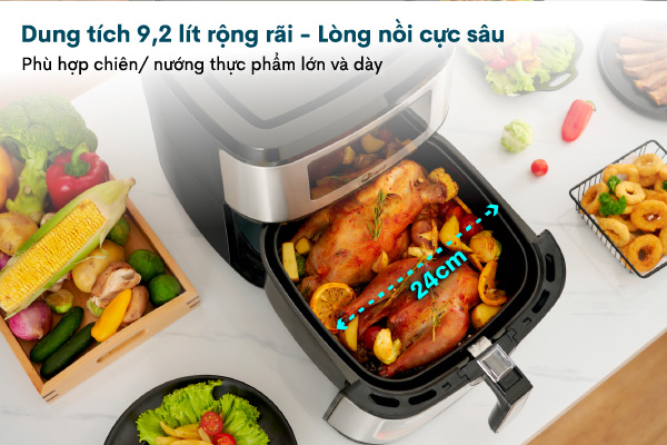 Nồi chiên không dầu FujiE AF9D