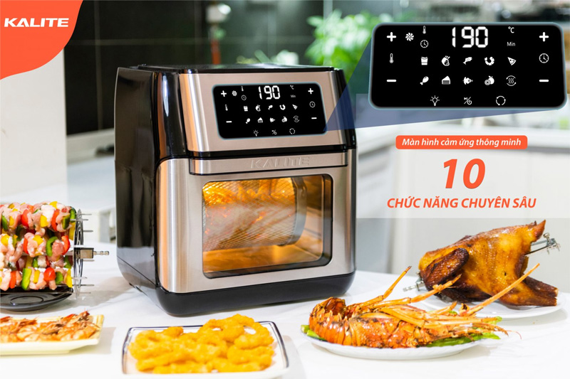 Đánh giá nồi chiên không dầu Kalite Q10 10 lít có tốt không?