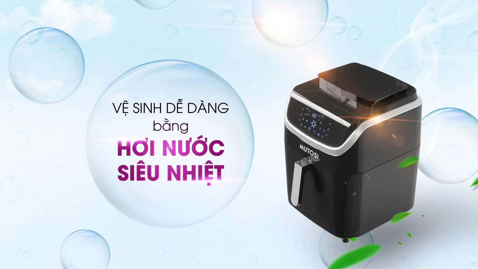 Nồi chiên hấp hơi nước