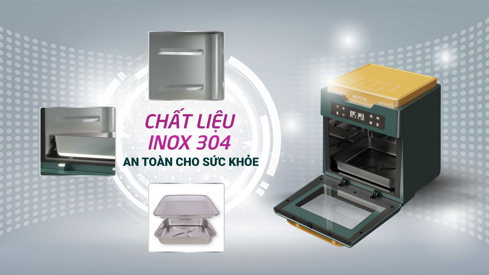 Nồi chiên không dầu gia đình